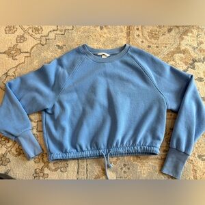 H&M cropped crewneck